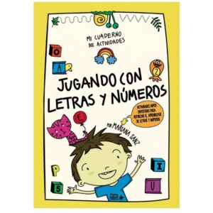 LIBRO MI CUADERNO DE ACTIVIDADES JUGANDO CON LETRAS Y NUMEROS 20X28CM 48PAG SPLASH C/U /6018