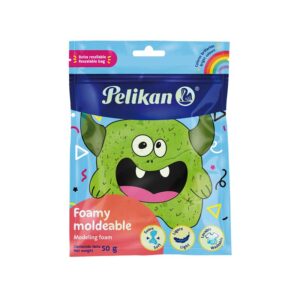 MASA P/MOLDEAR PELIKAN FOAMY VERDE CLARO X50GR C/U