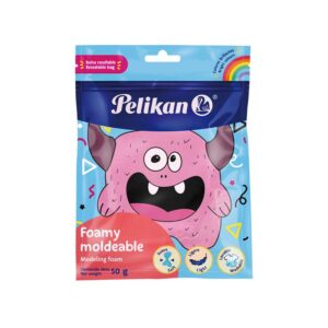 MASA P/MOLDEAR PELIKAN FOAMY ROSA X50GR C/U