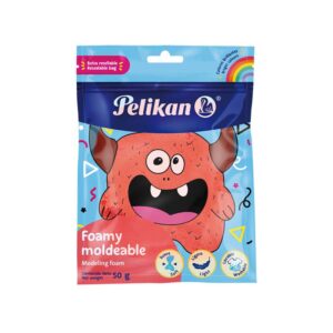 MASA P/MOLDEAR PELIKAN FOAMY NARANJA X50GR C/U