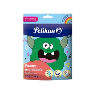 MASA P/MOLDEAR PELIKAN FOAMY VERDE OCURO X50GR C/U