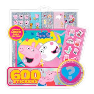 BLISTER 600 STICKERS PEPPA PIG C/U /6361