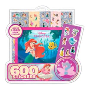 BLISTER 600 STICKERS PRINCESAS C/U /6364