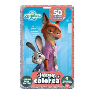 FLOW PACK JUEGA Y COLOREA ZOOTOPIA C/U /6521