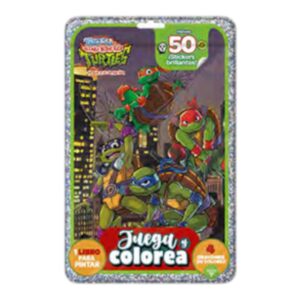 FLOW PACK JUEGA Y COLOREA TORTUGAS NINJA C/U /6523