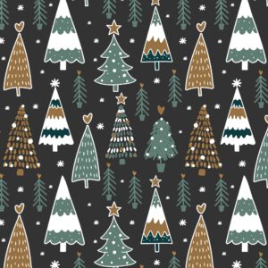 PAPEL AFICHE FANTASIA MURESCO ARBOLITO NAVIDENO X10U