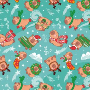 PAPEL AFICHE FANTASIA MURESCO CAPI NAVIDAD X10U