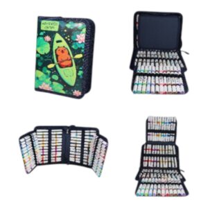 SET DE ESCRITURA Y COLOREO CARTUCHERA 23X16X4CM 49PZS C/U