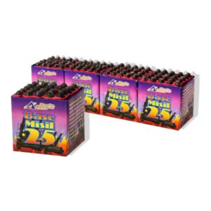 BASE MISIL 25 TIROS C/SILBIDO PUNTO AUSTRAL X4U