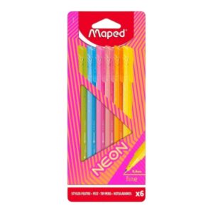 MICROFIBRA GRAPH PEPS NEON MAPED X6U C/U /749160