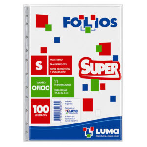 FOLIO LUMA SUPER OFICIO X100U