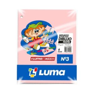 REPUESTO DE DIBUJO LUMA N3 PASTEL X6HJS