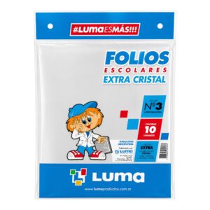 FOLIO LUMA PP CLASICO N3 X10U