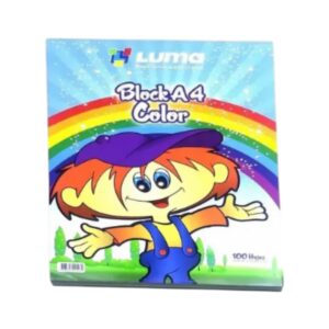 BLOCK LUMA A4 MULTICOLOR X100HJS