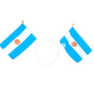 VINCHA BANDERA ARGENTINA CIENFUEGOS X12U