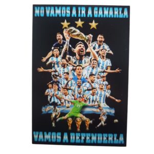 BANDERA SUBLIMADA 100X150CM VAMOS A DEFENDERLA C/U