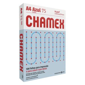RESMA A4 CHAMEX 75GR CELESTE 500HS C/U